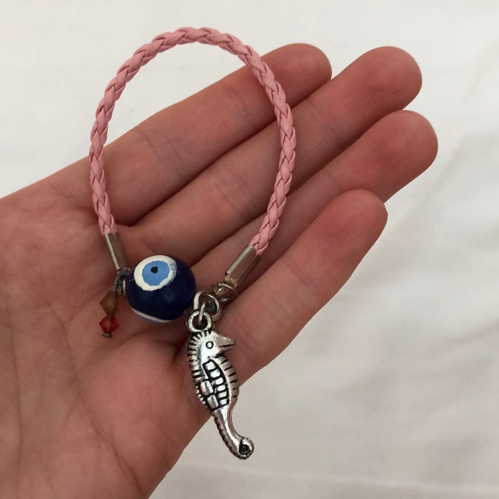 Kids size evil eye bracelet